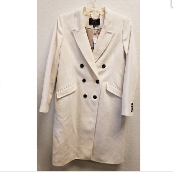 J. Crew Women's Double-breasted topcoat in Italian wool-cashmere Size 12 ($398)